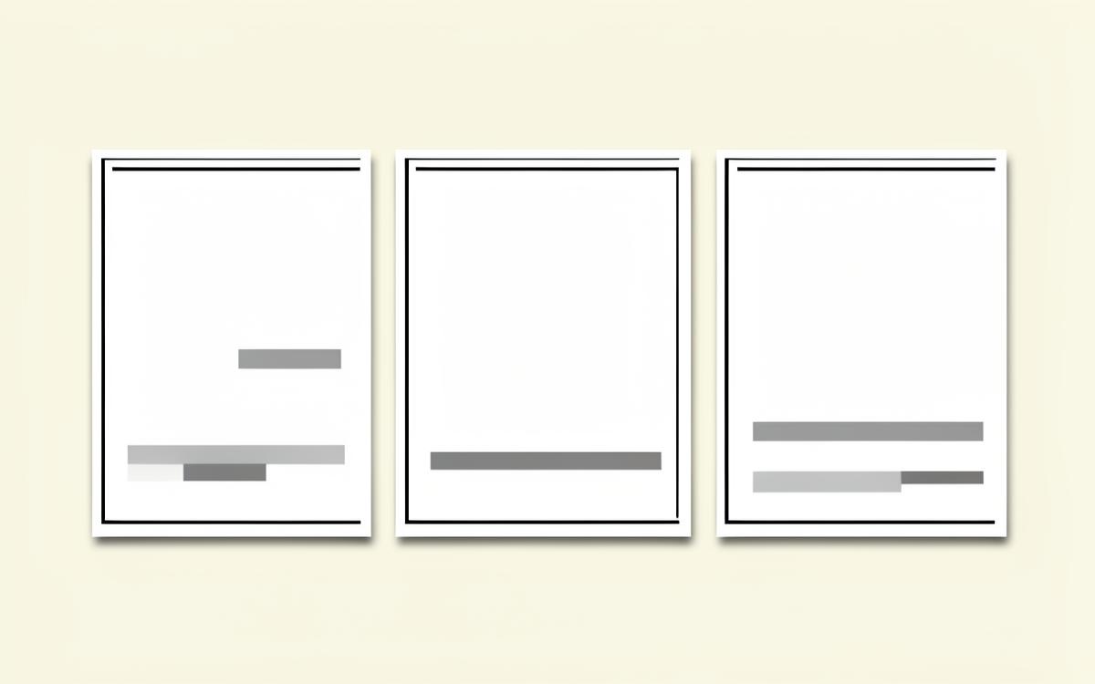 Concept article page templates for a fictional advisory firm