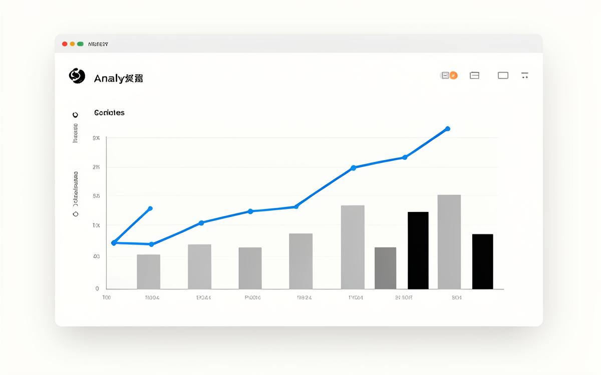 Concept enterprise analytics dashboard interface