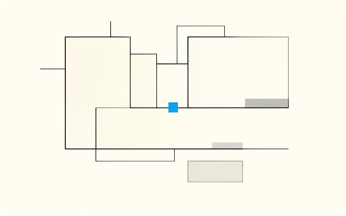 Concept diagram of a search advertising campaign structure
